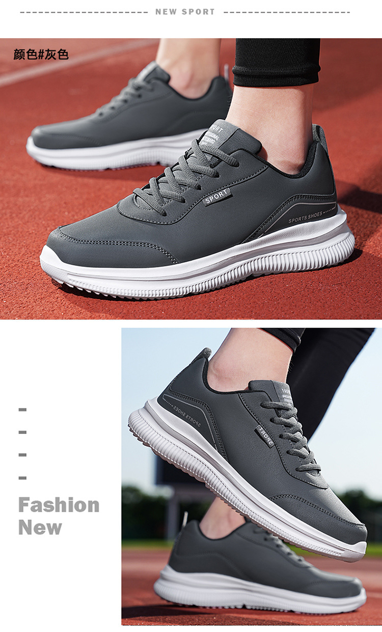 Zapatillas deportivas ligeras e informales para hombre.