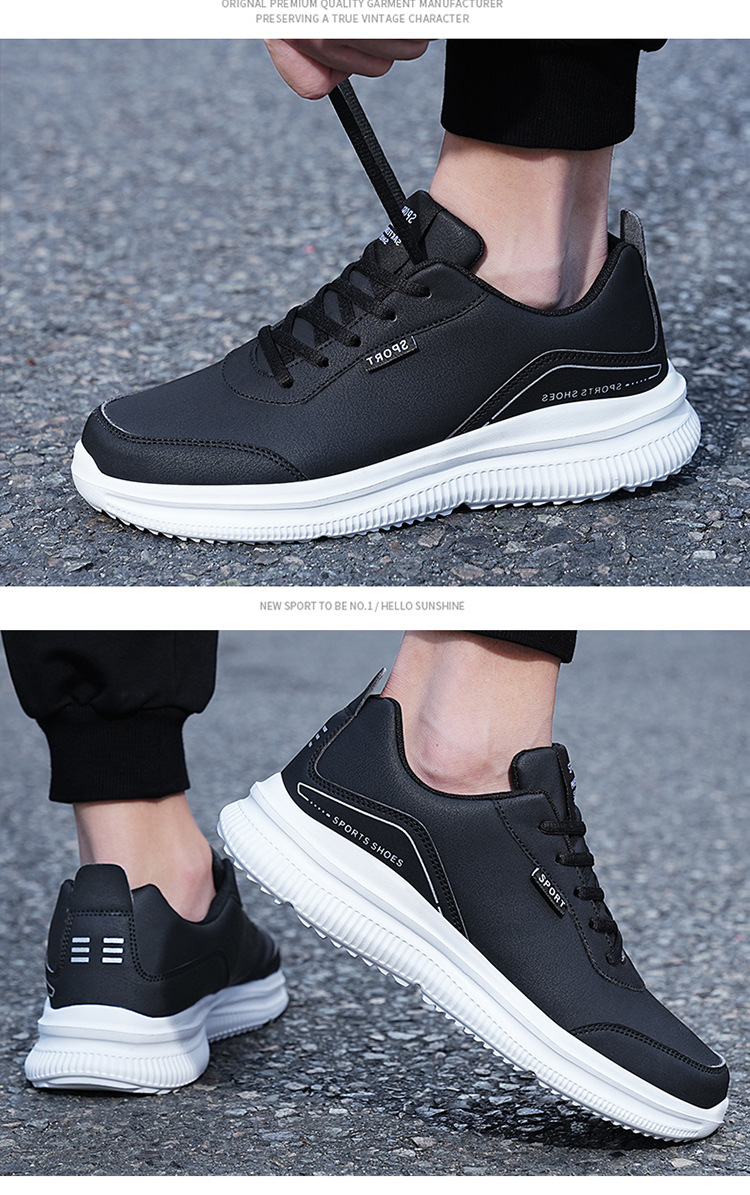 Zapatillas deportivas ligeras e informales para hombre.