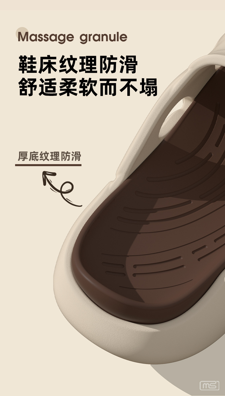 Unisex Two-Tone Foam Clogs with Detachable Sole