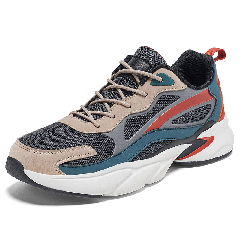 Klobige Herren-Sneaker aus Mesh, sportliche Freizeitschuhe 7