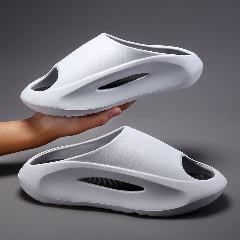 Unisex Leichte EVA Cloud Slides mit Kontrastsohle 4