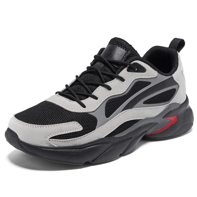 Klobige Herren-Sneaker aus Mesh, sportliche Freizeitschuhe 6
