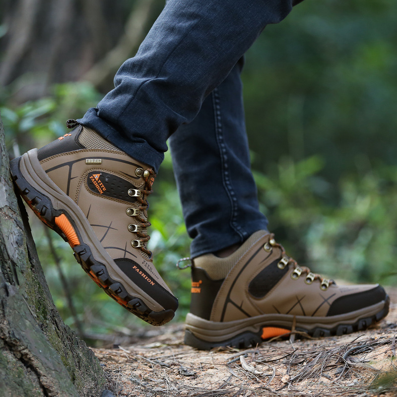 Herren Outdoor-Wanderschuhe Trekkingschuhe 4