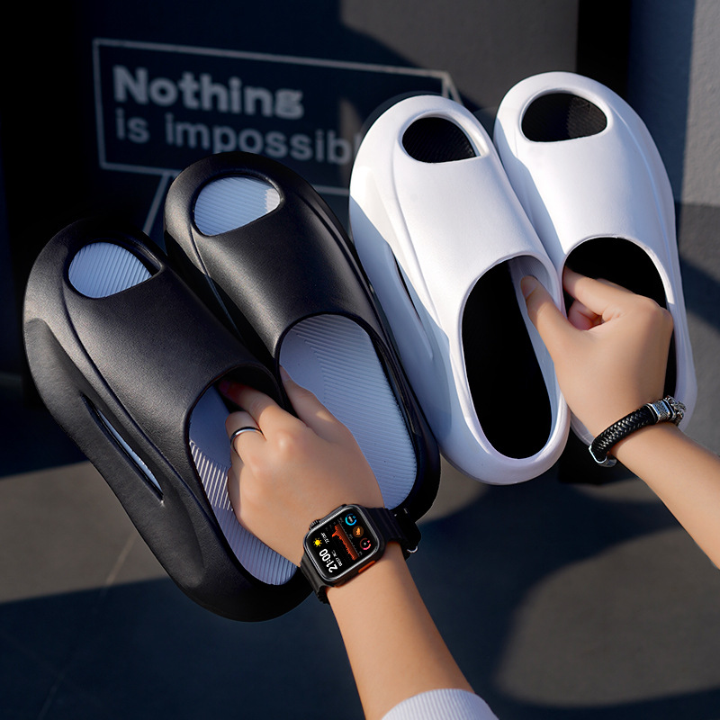 Unisex Leichte EVA Cloud Slides mit Kontrastsohle