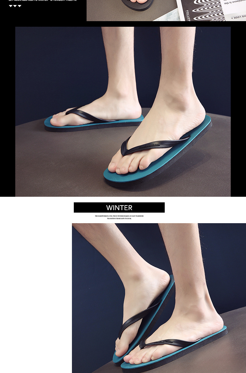 Unisex Leichte Strand-Flip-Flops