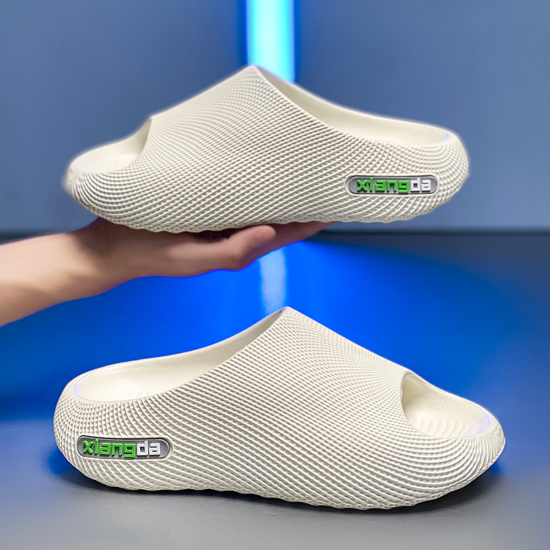 Pantuflas unisex con suela gruesa texturizada