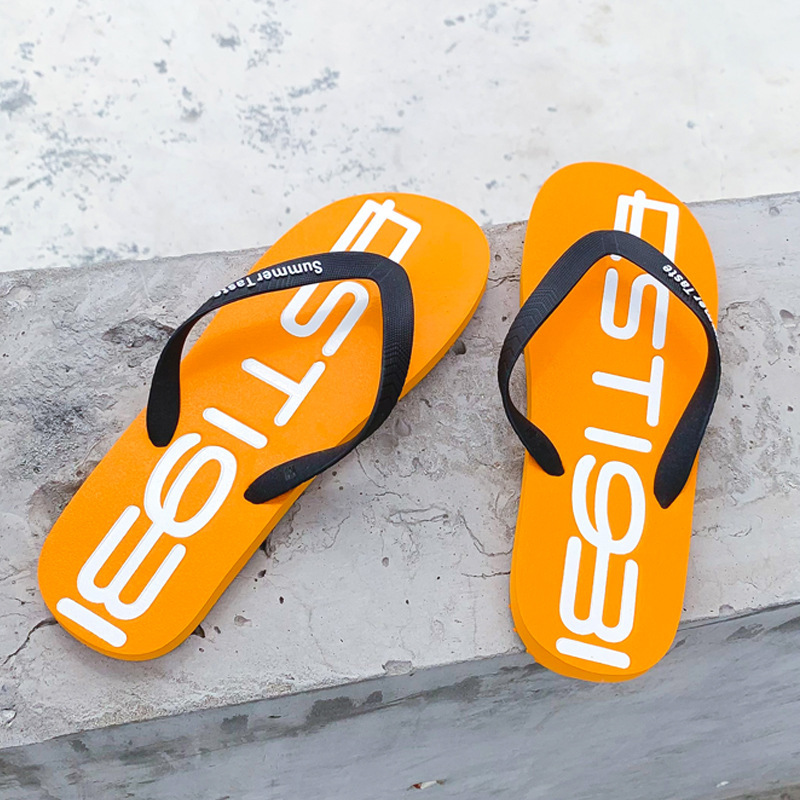 Unisex Summer Beach Flip Flops with Graphic Print 7