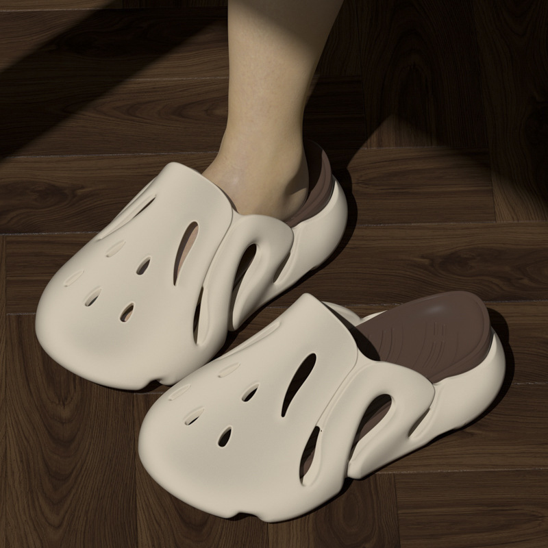 Unisex Two-Tone Foam Clogs with Detachable Sole 3