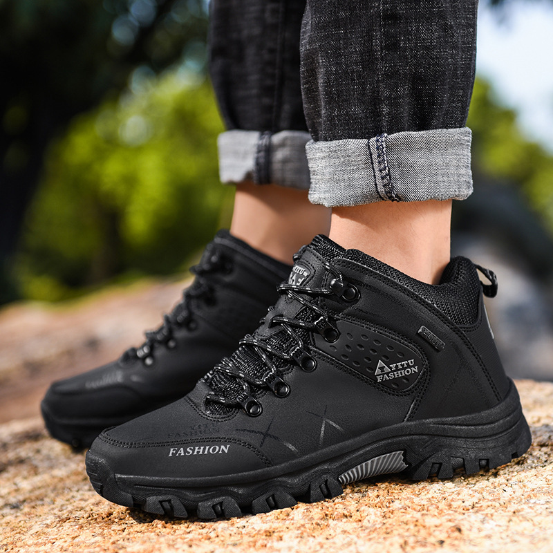 Herren Outdoor-Wanderschuhe Trekkingschuhe 3