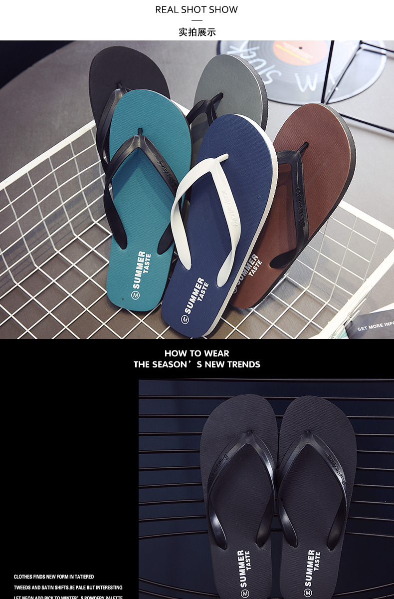 Unisex Leichte Strand-Flip-Flops