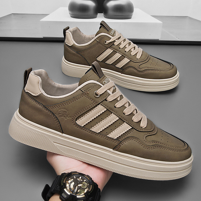Retro-Freizeitsneaker für Herren mit Kontraststreifen 3