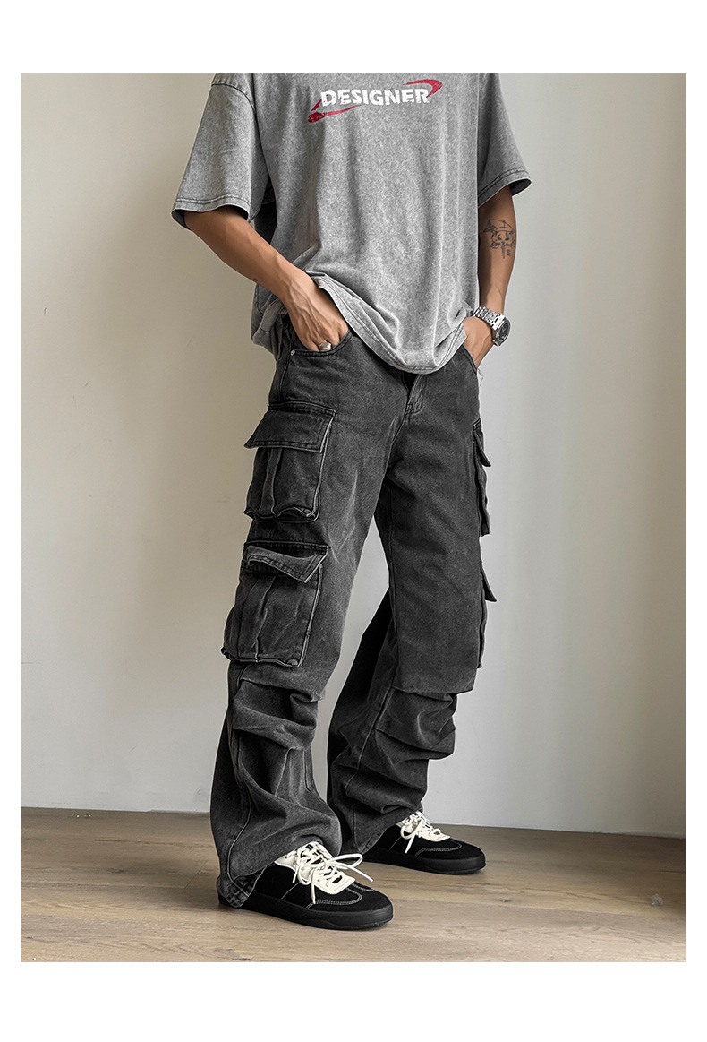 Men's Retro Suede Casual Sneakers with Double Laces