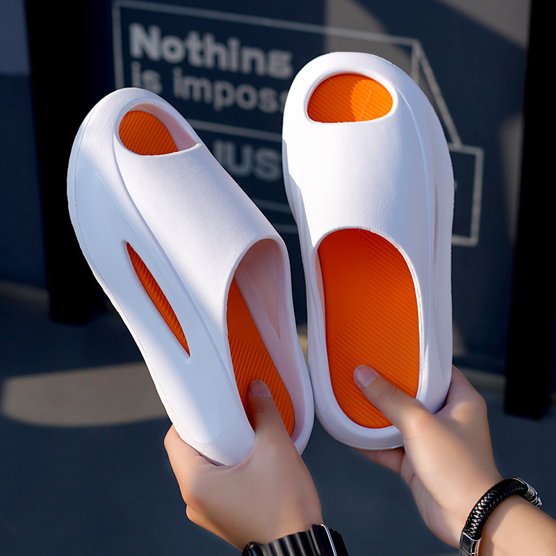 Unisex Leichte EVA Cloud Slides mit Kontrastsohle