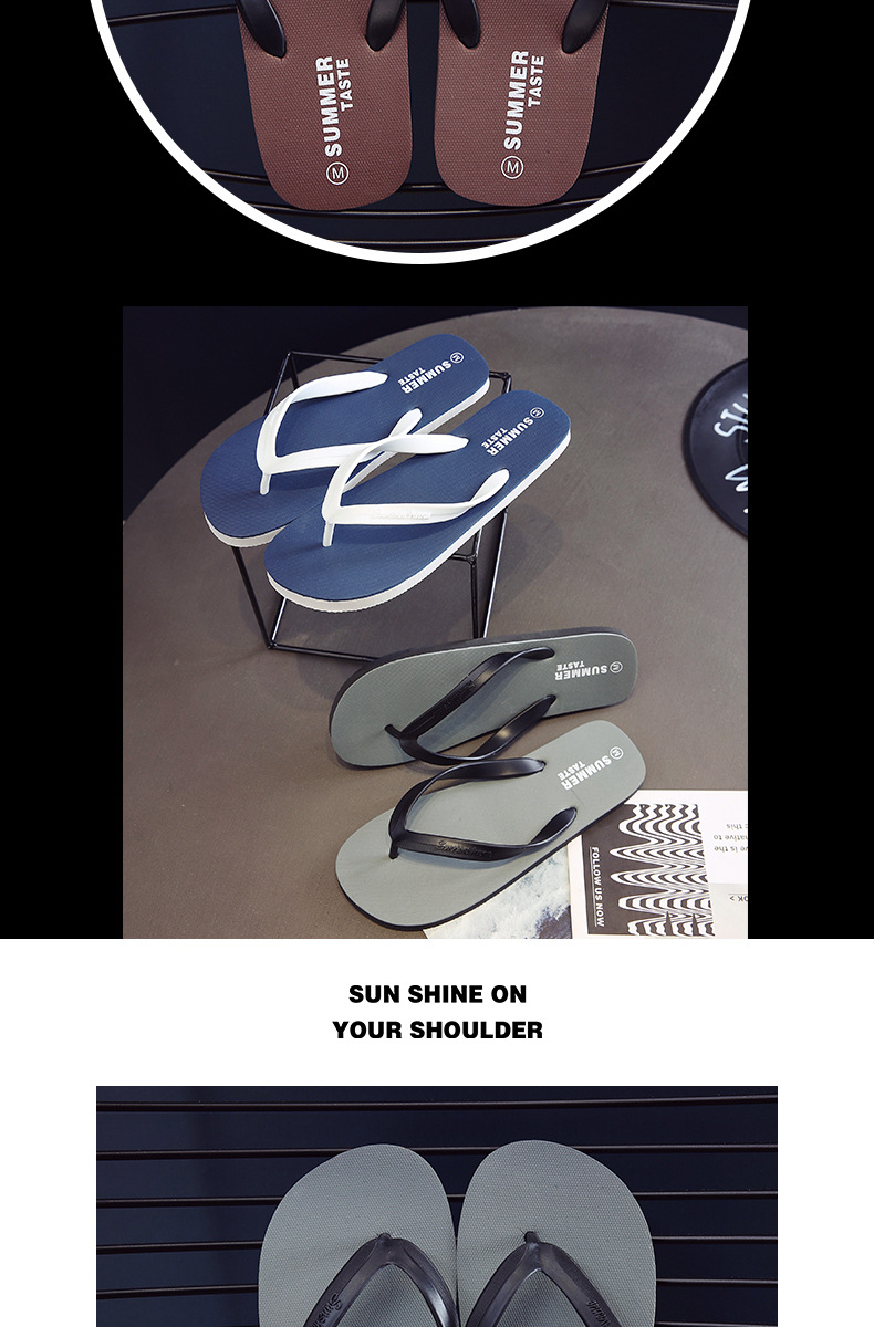 Unisex Leichte Strand-Flip-Flops