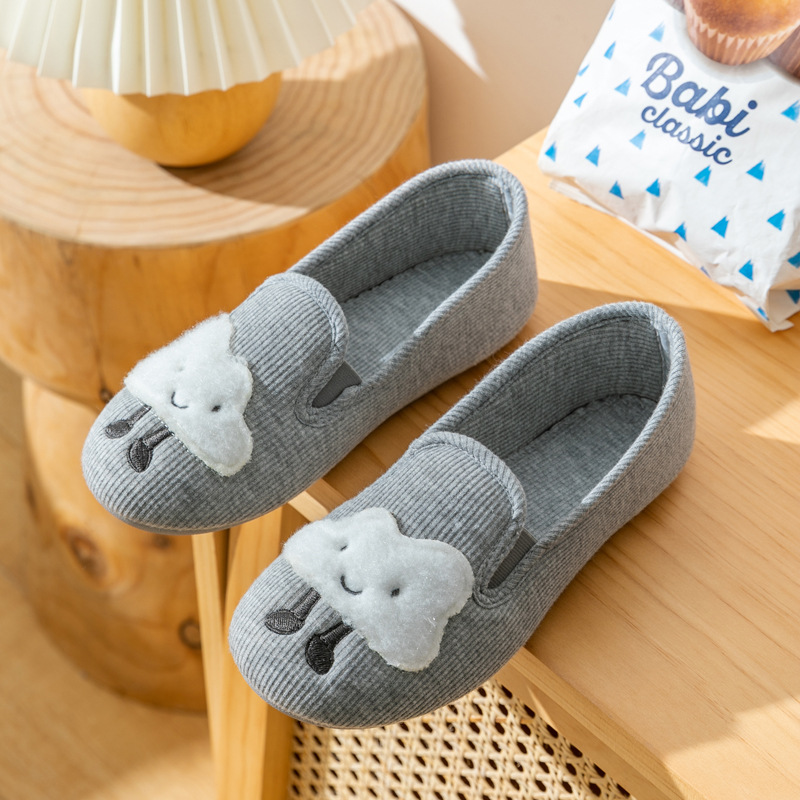 Cute Cloud Slip-On Indoor Slippers