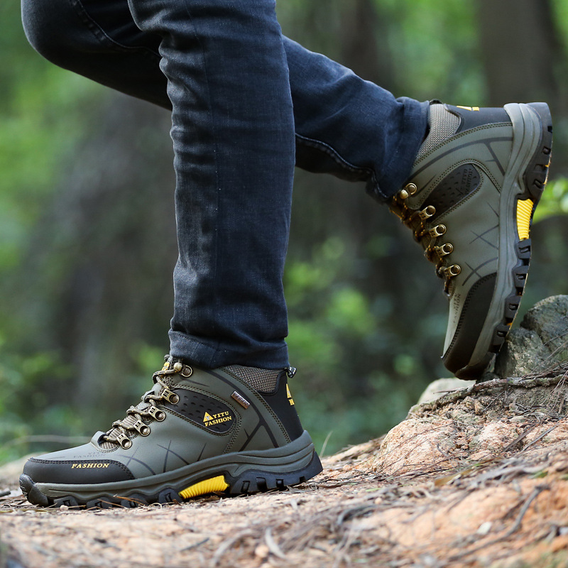 Herren Outdoor-Wanderschuhe Trekkingschuhe 5