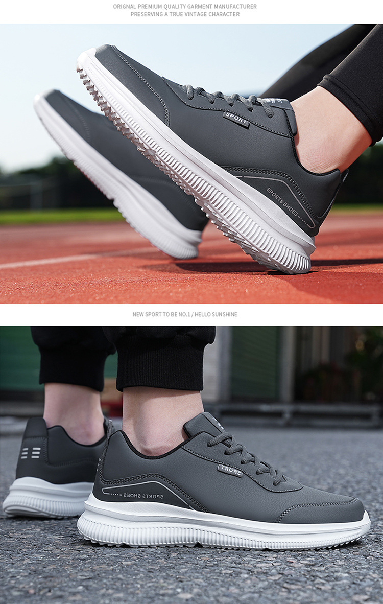 Zapatillas deportivas ligeras e informales para hombre.