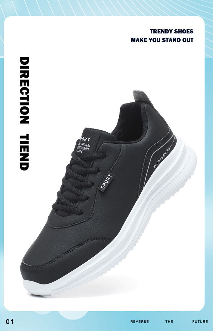 Zapatillas deportivas ligeras e informales para hombre.