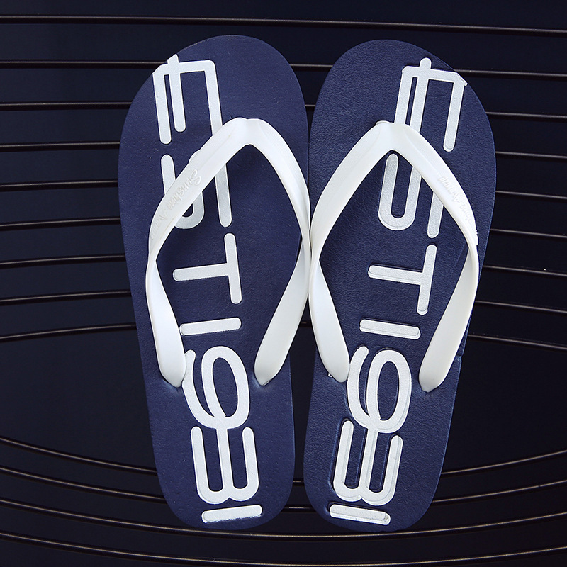 Unisex Summer Beach Flip Flops with Graphic Print 6